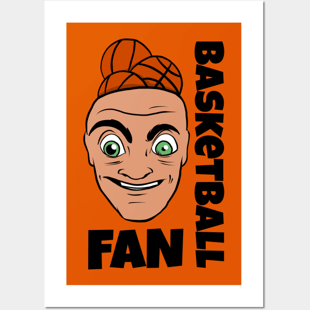 Basketball fan Wall Art by Pulseender